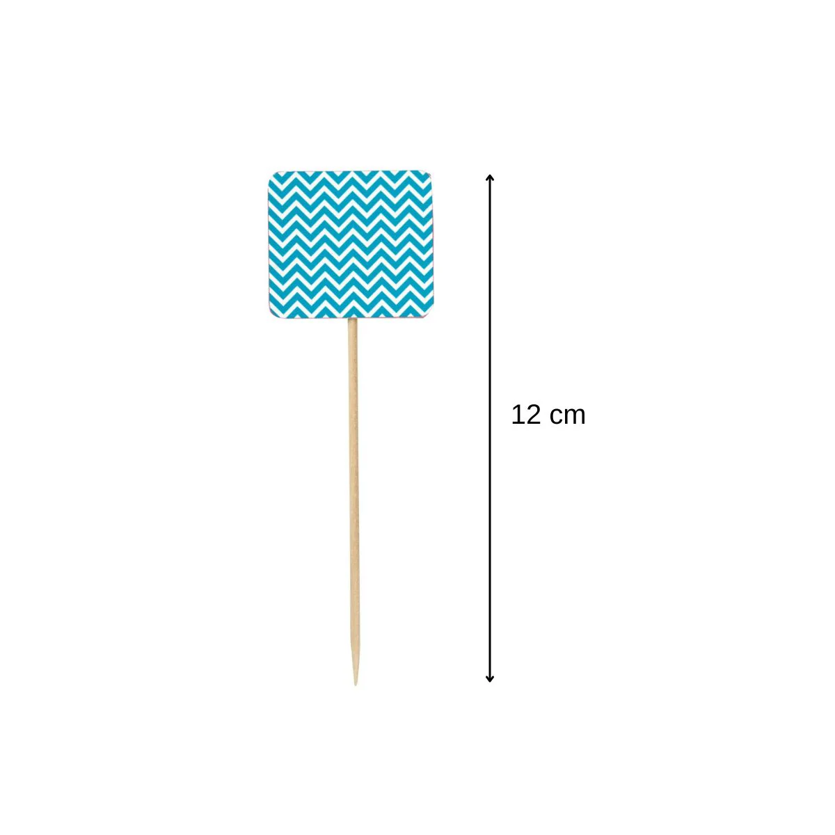 Lot de 50 cure-dents avec drapeau pour apéritif Fackelmann Nature - Image 3