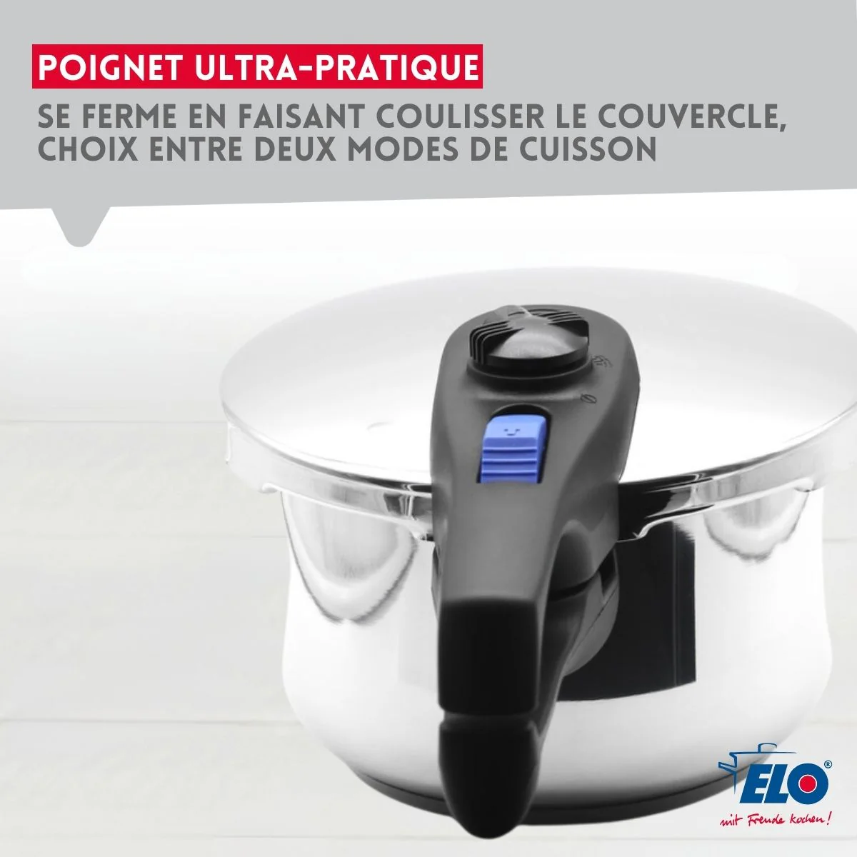 Autocuiseur 18 cm d'une capacité de 2,7 litres Elo Praktika - Image 4