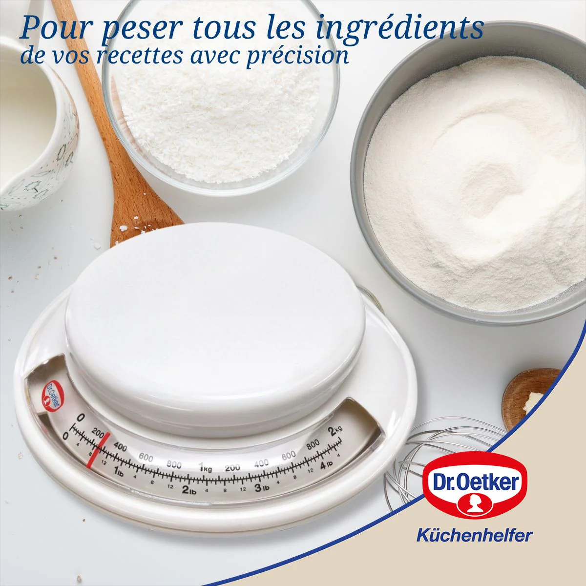Balance de cuisine sans pile 2 kg Dr. Oetker Baker Edition - Image 4
