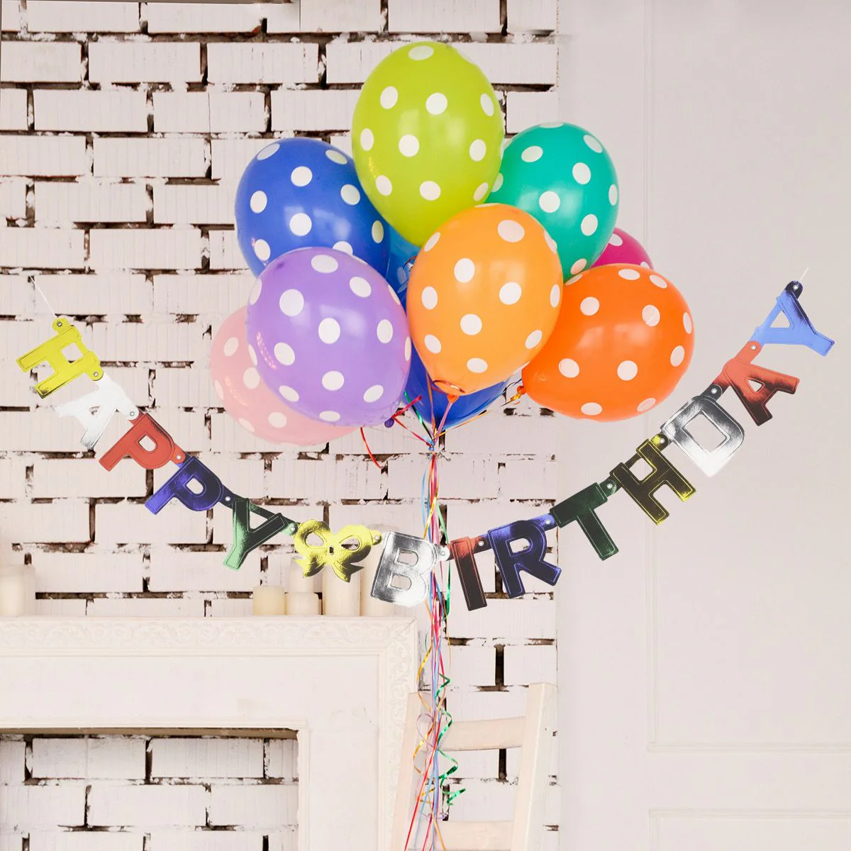 Banderole Happy Birthday Fackelmann Rio Party - Image 2