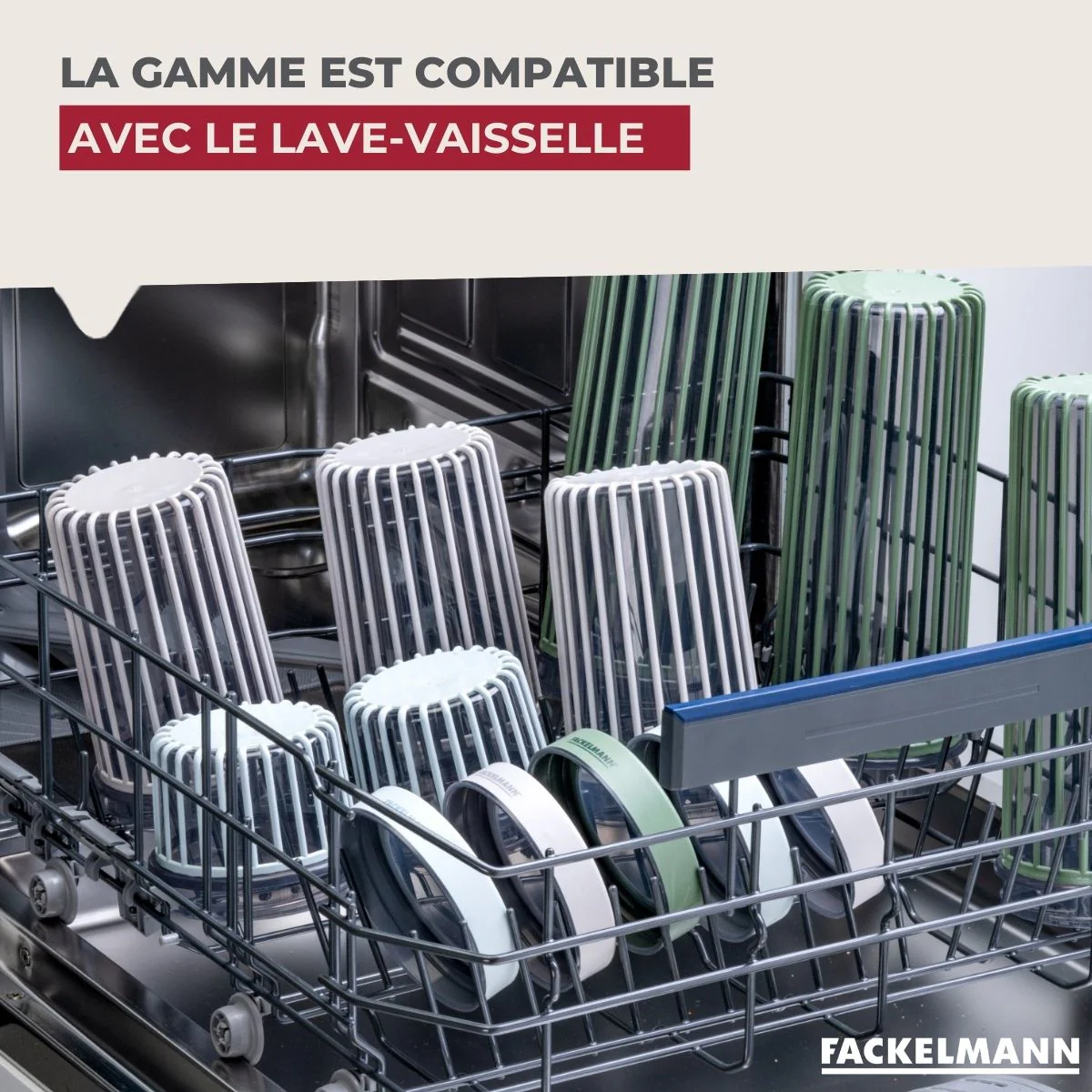 Boite à Provisions 1,1 Litre Fackelmann Storage - Image 5