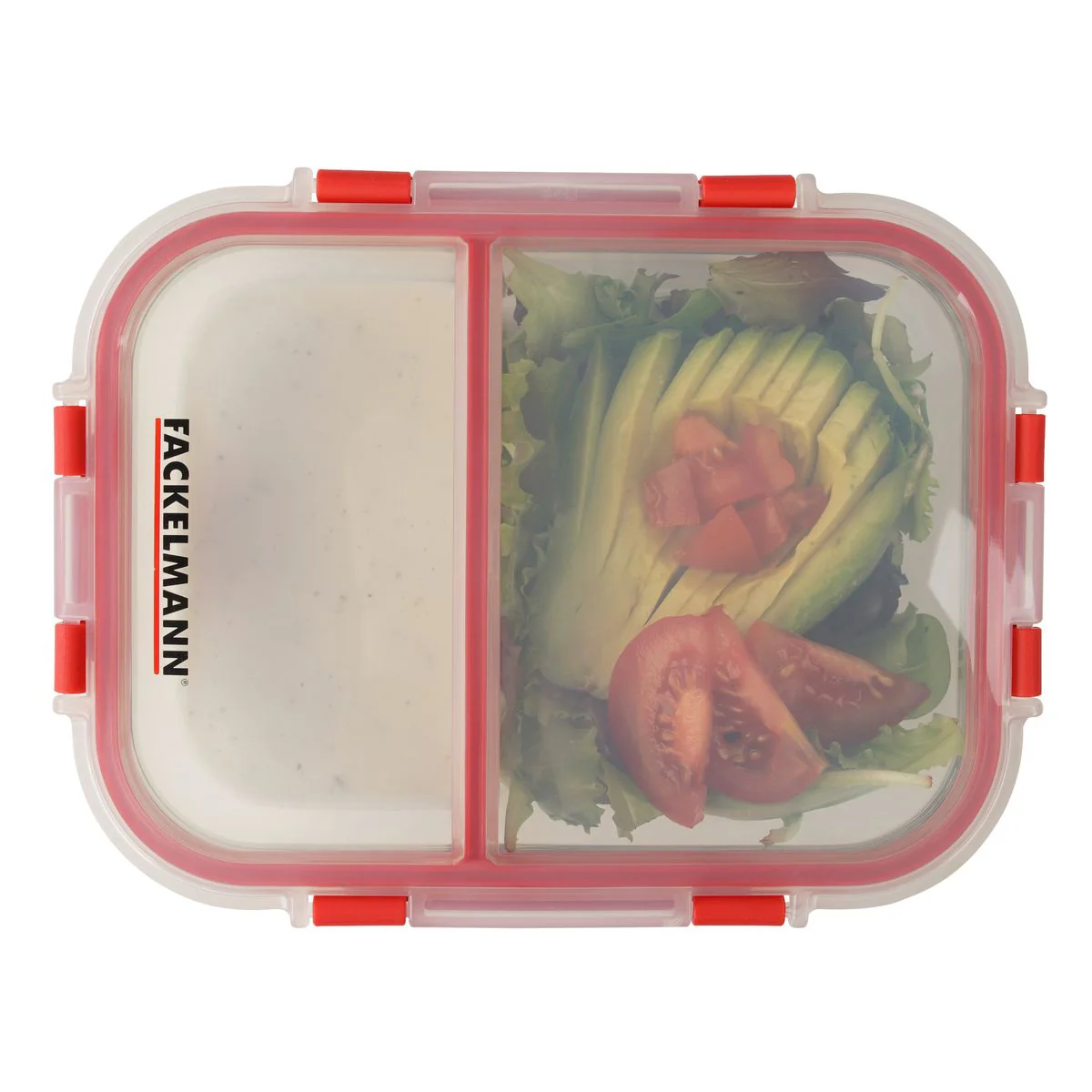 Boîte à repas en verre avec deux compartiments 1000 ml Fackelmann Move - Image 14