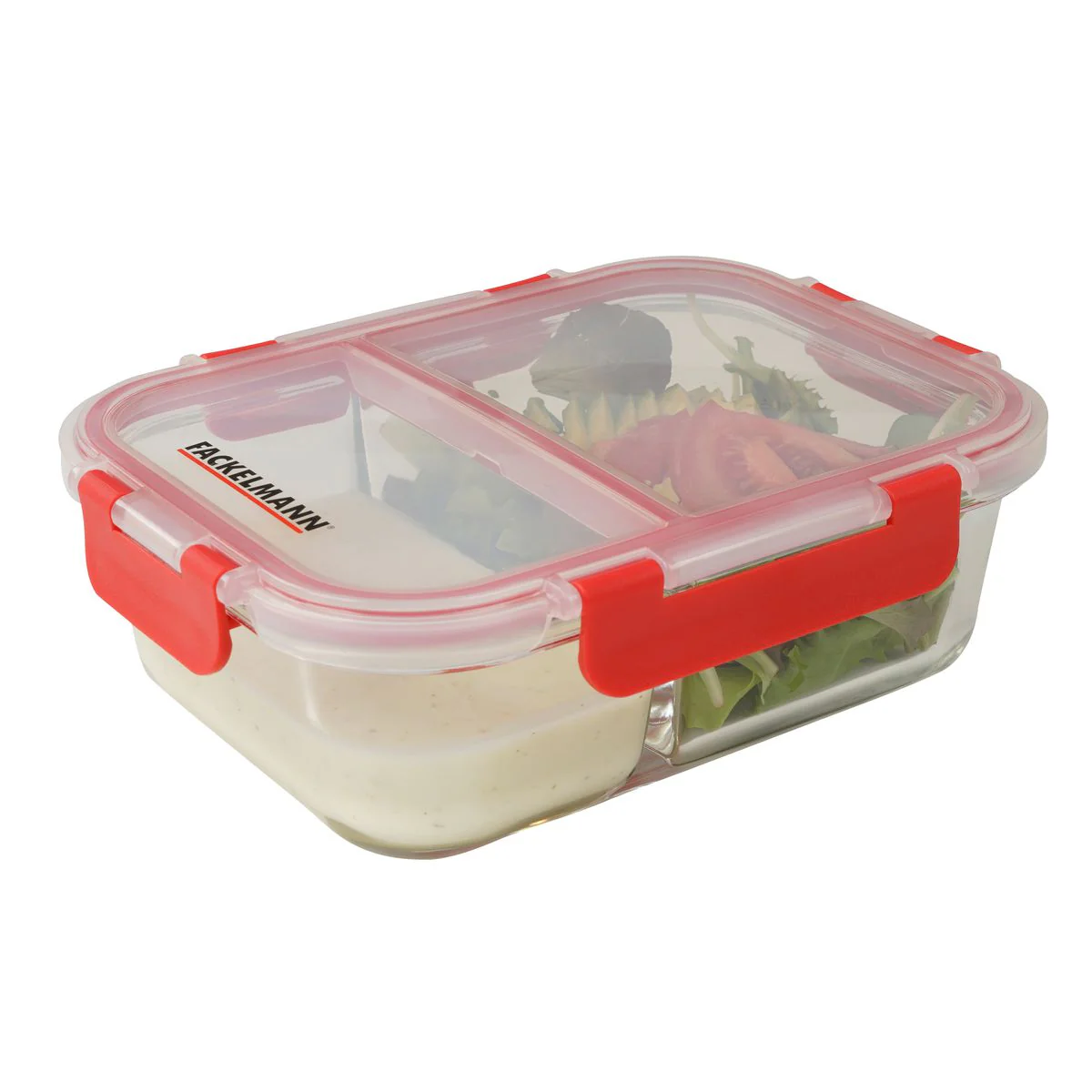 Boîte à repas en verre avec deux compartiments 1000 ml Fackelmann Move - Image 15