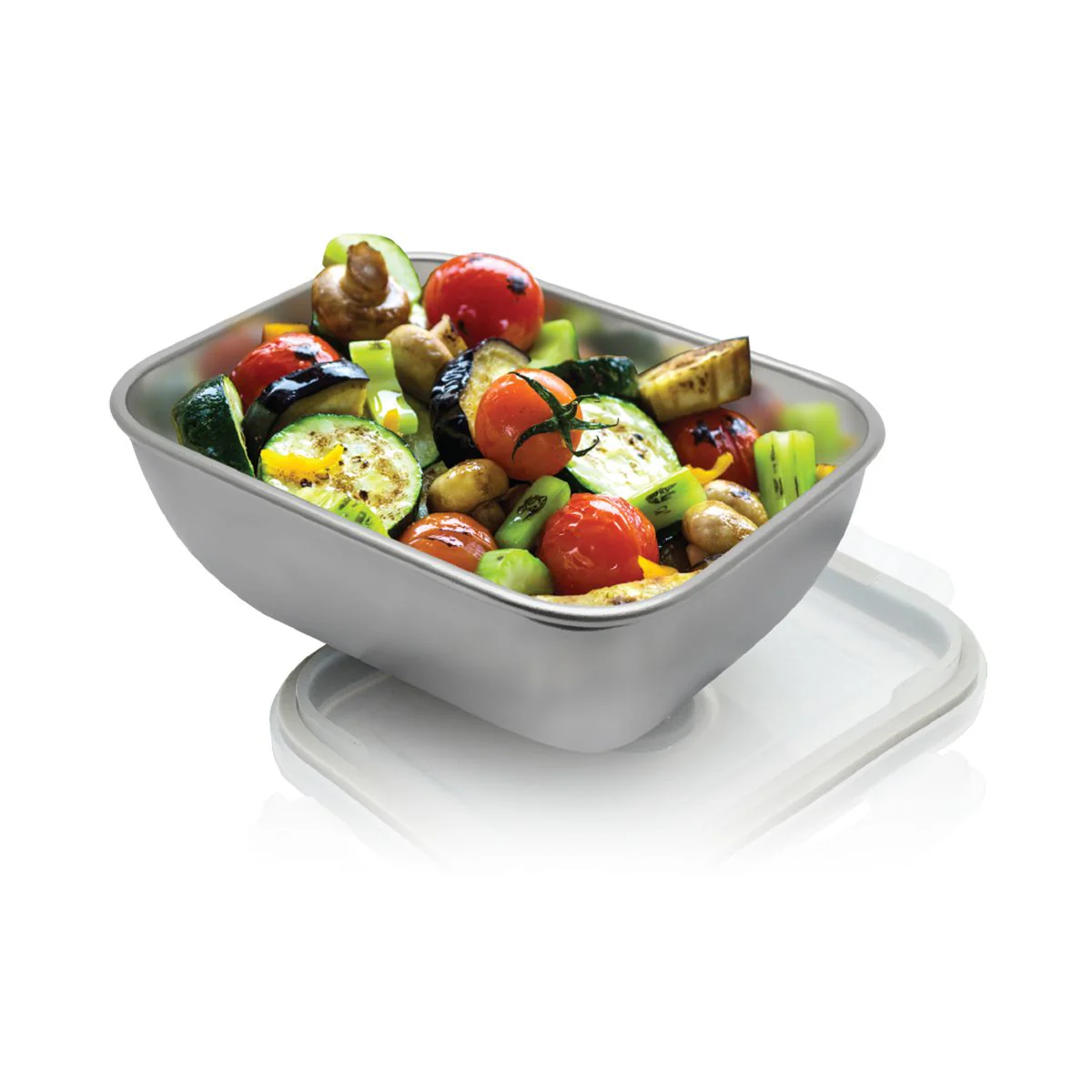 Boîte à repas isotherme en inox qui passe au microonde 600 ml Fackelmann Move - Image 6