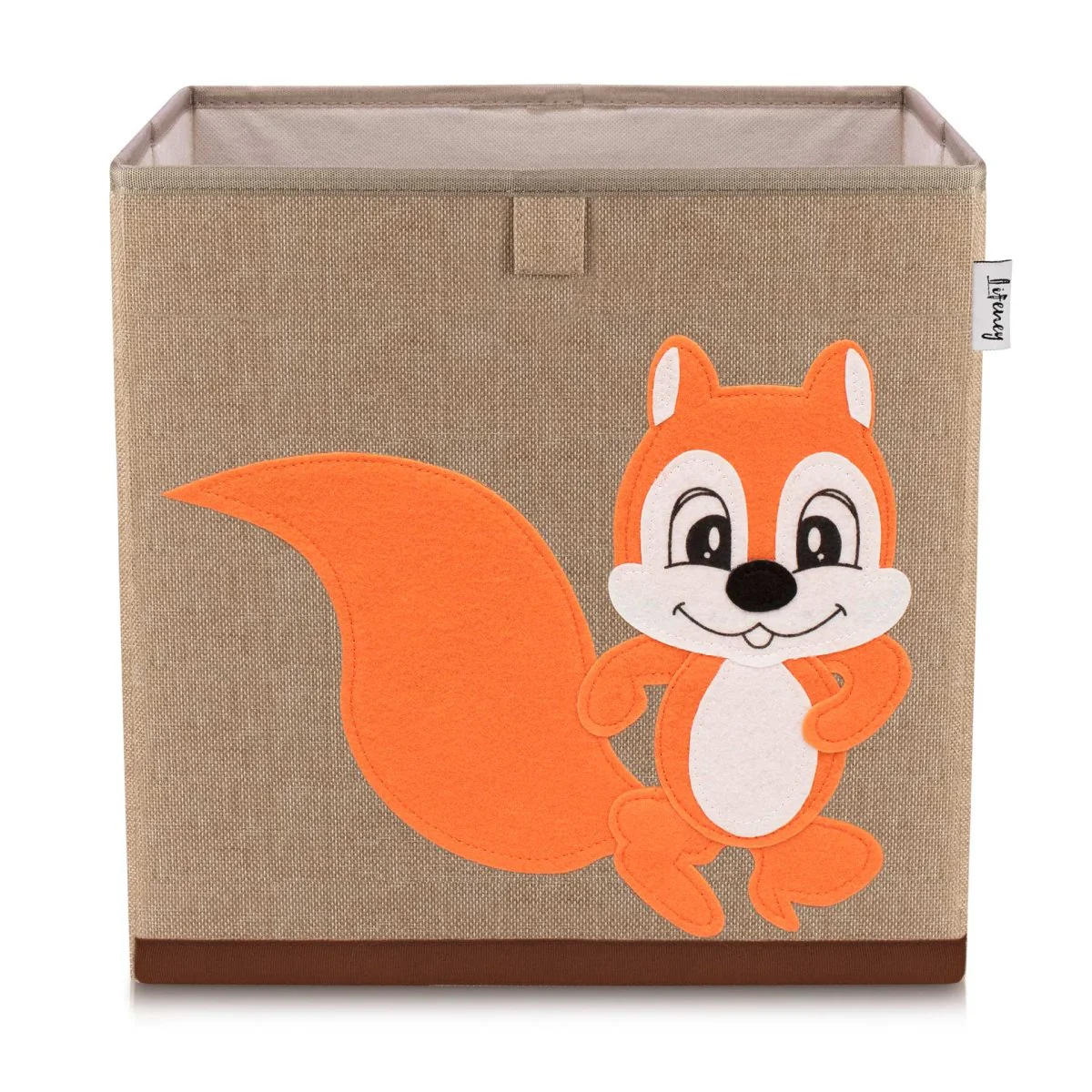 Boîte de rangement en tissu pour enfant "écureuil", compatible Ikea Kallax Lifeney