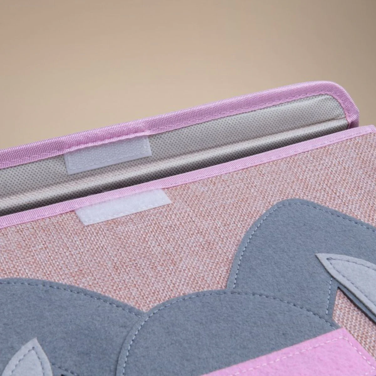 Boîte de rangement en tissu pour enfant "lapin" avec couvercle, compatible Ikea Kallax Lifeney - Image 8