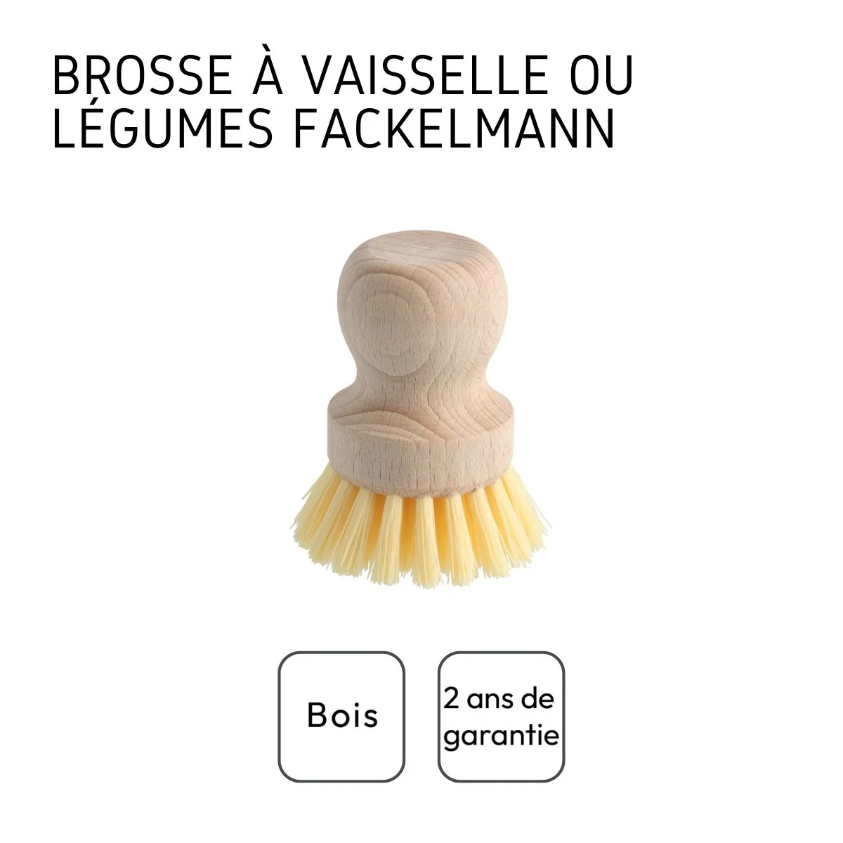 Brosse à vaisselle en bois Fackelmann - Image 4