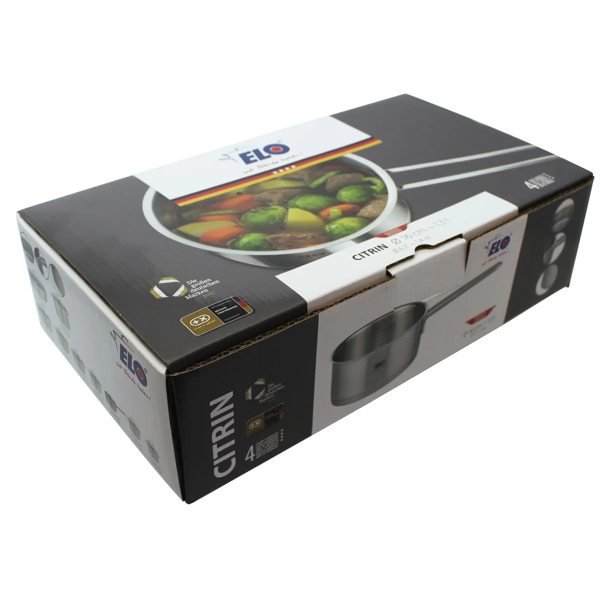 Casserole en inox 16 cm capacité 1,3 litres Elo Citrin - Image 5
