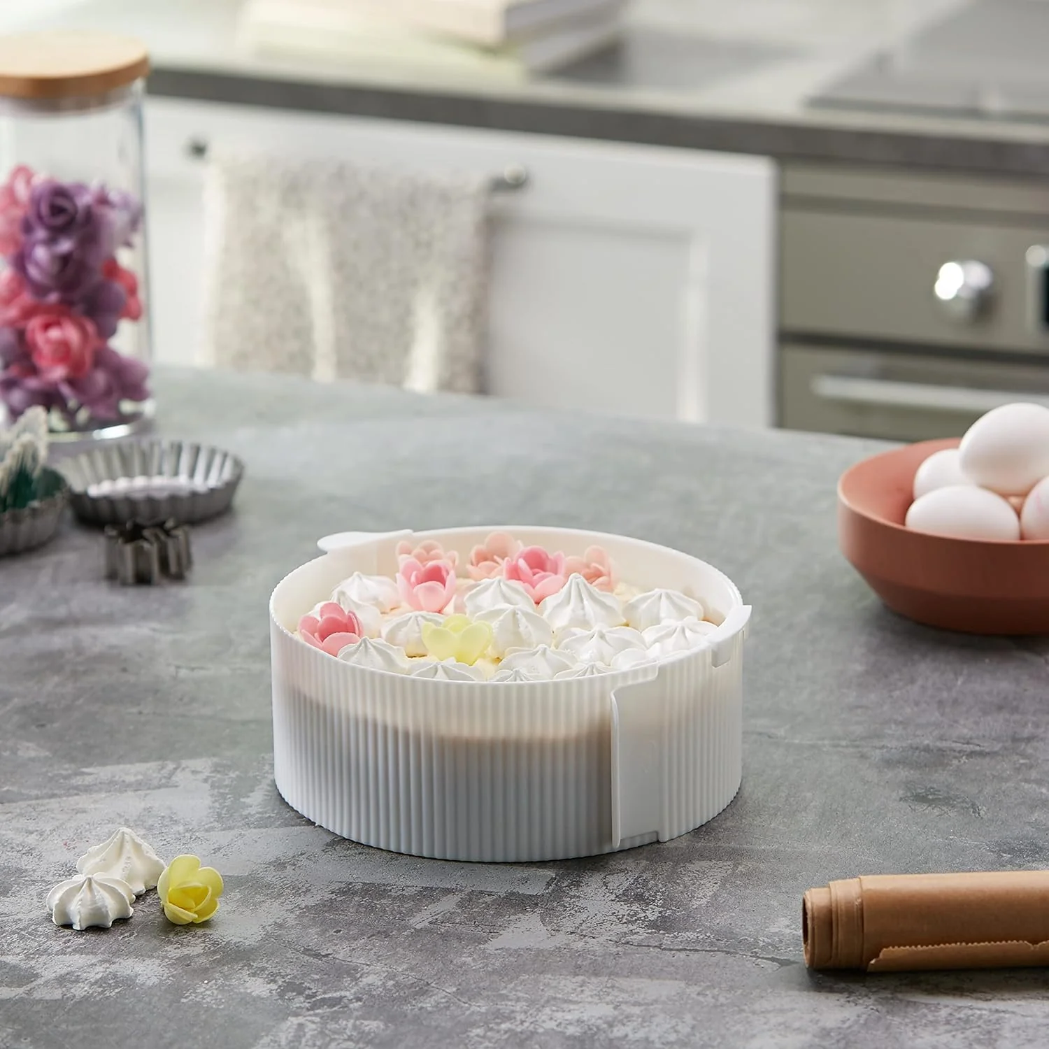 Cercle de pâtisserie en plastique réglable de 15 à 30 cm Dr. Oetker Baker Edition - Image 2