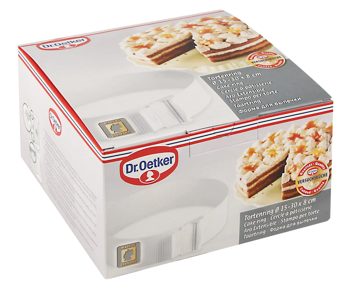 Cercle de pâtisserie en plastique réglable de 15 à 30 cm Dr. Oetker Baker Edition - Image 6