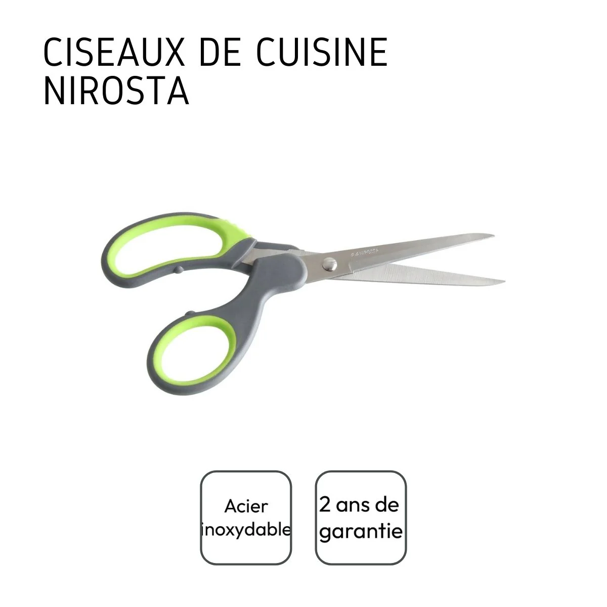 Ciseaux à prise souple Nirosta - Image 4