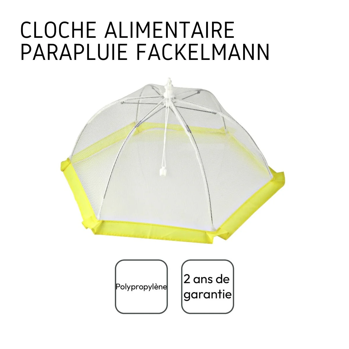 Cloche alimentaire pour corbeille à fruits Fackelmann - Image 4