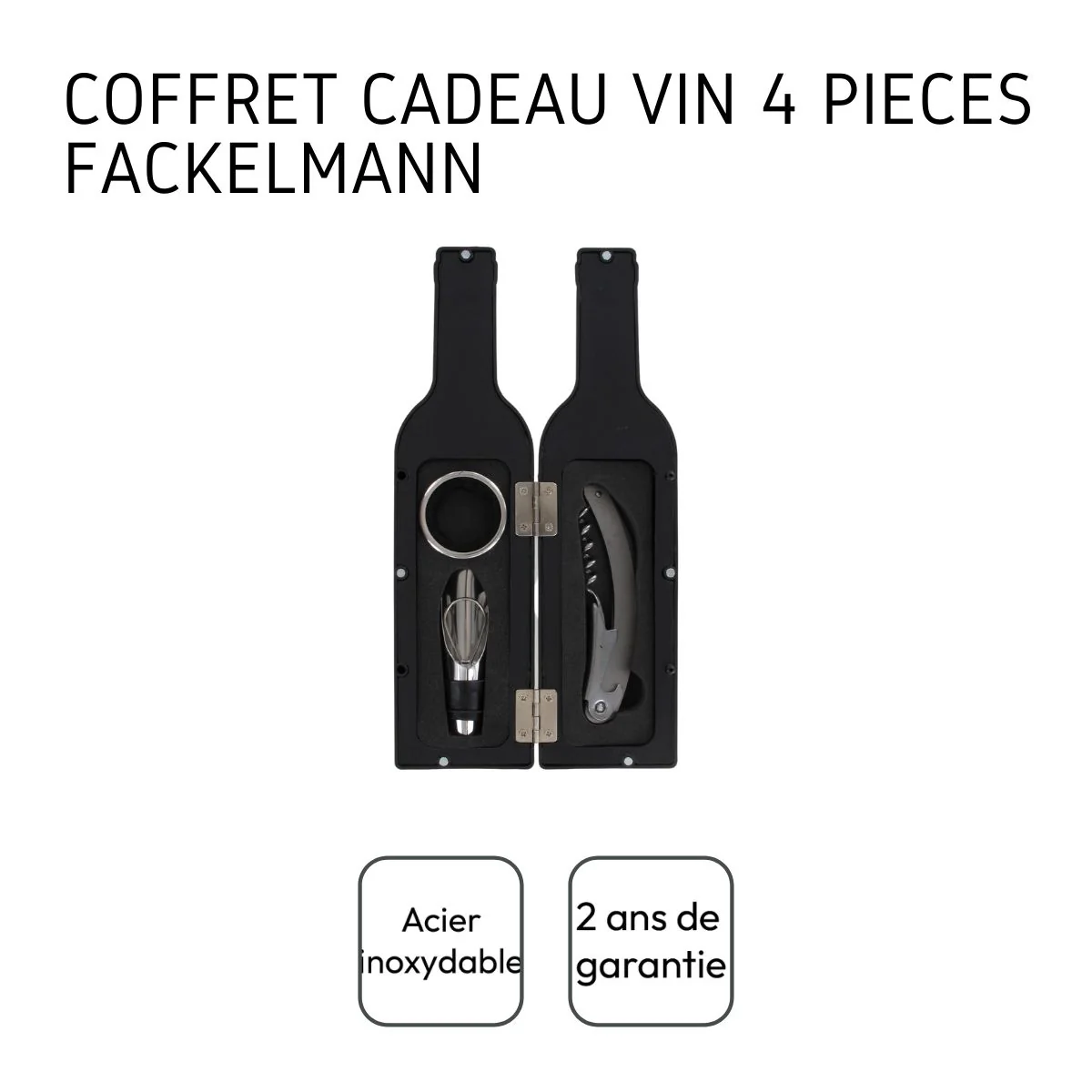Coffret cadeau pour bouteille de vin Fackelmann - Image 4