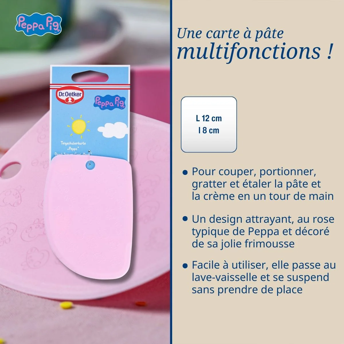 Corne à pâtisserie pour cuisiner avec les enfants Dr. Oetker Peppa Pig - Image 3