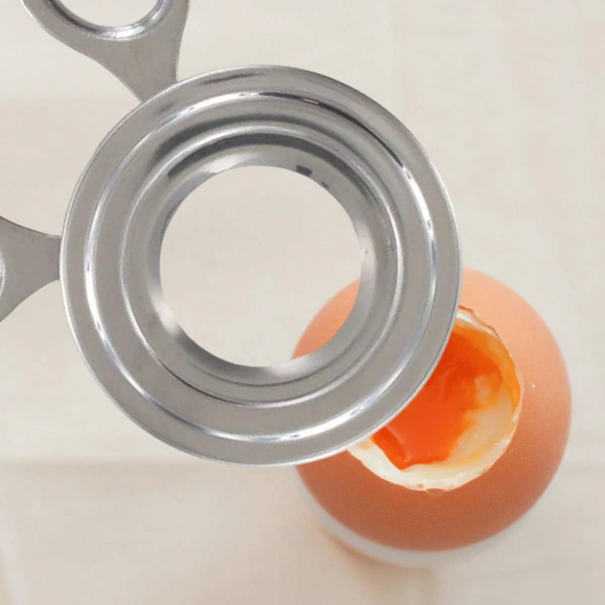 Coupe-œuf à la coque Inox Fackelmann - Image 2