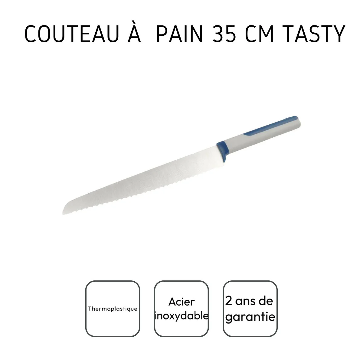 Couteau à pain 35 cm Tasty Core - Image 4