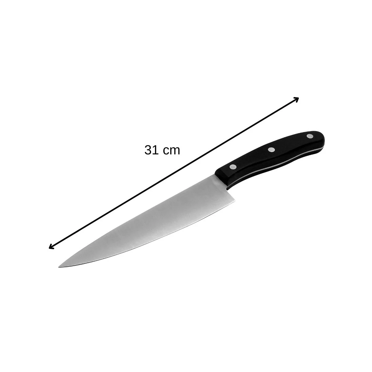 Couteau de cuisine 31 cm Nirosta Chef FIT - Image 3