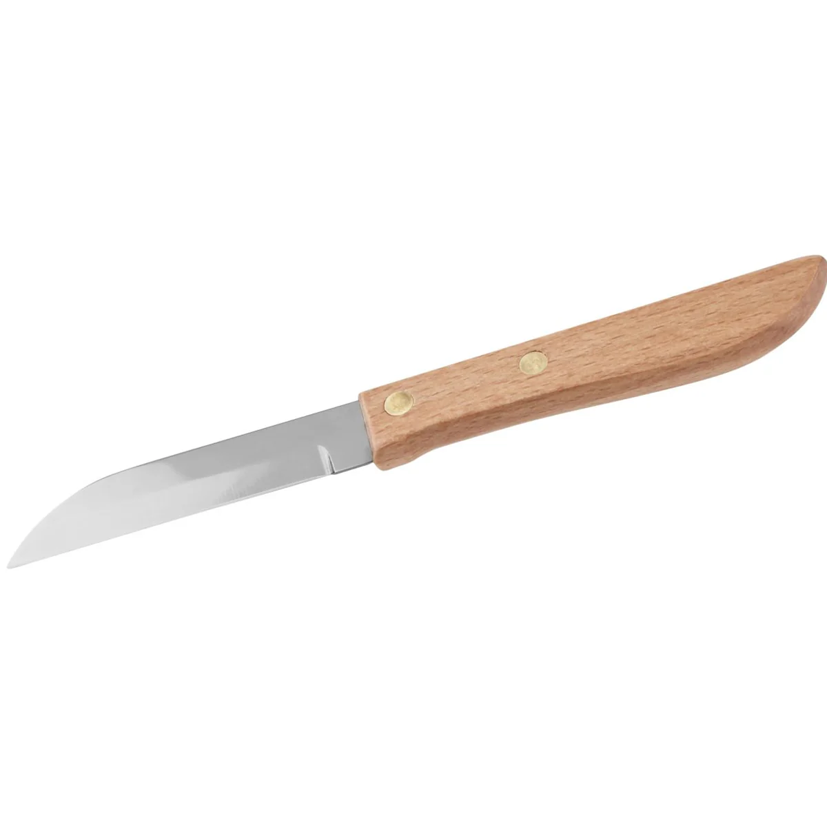Couteau d'office manche en bois lame de 7,5 cm Nirosta Country - Image 5