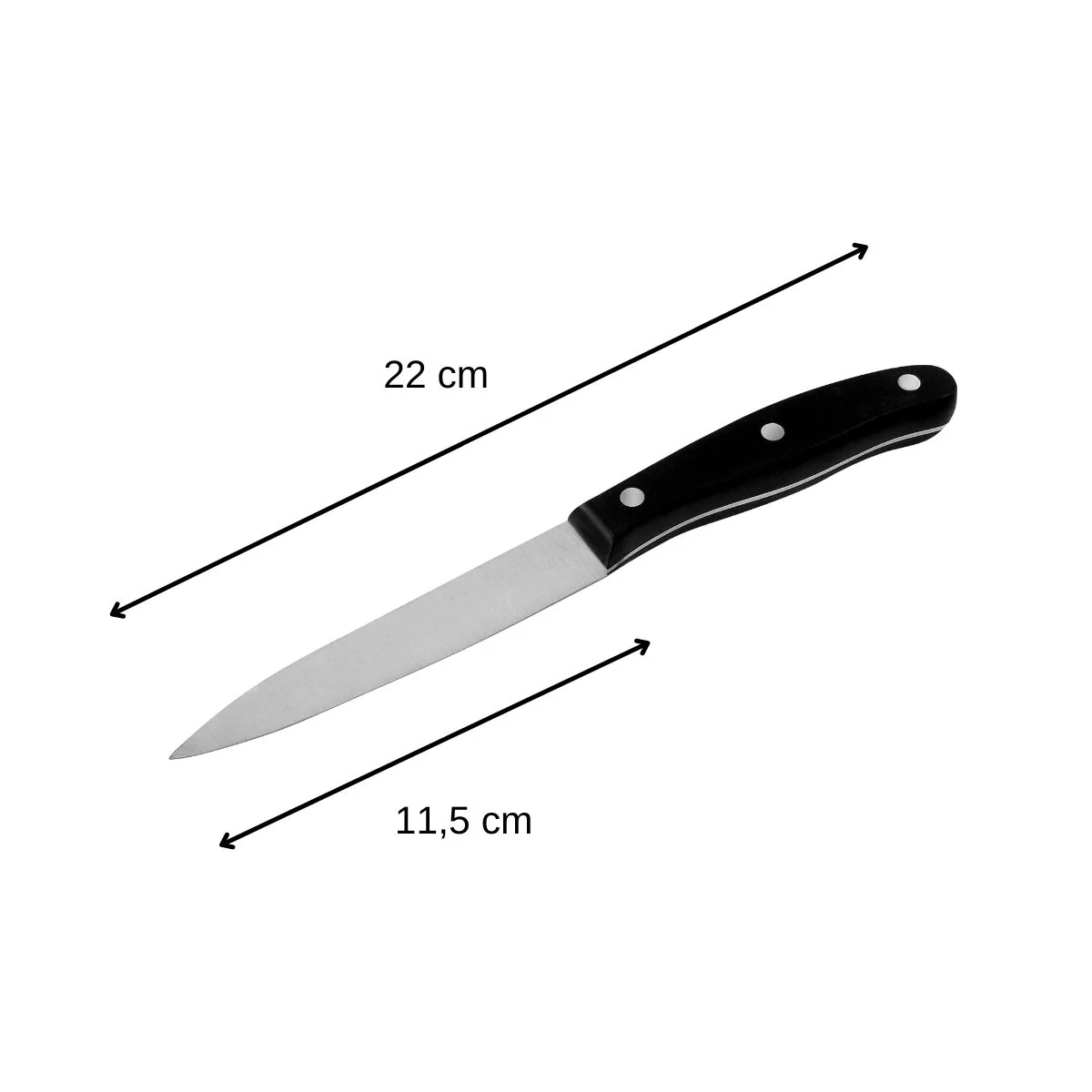 Couteau office universel 22 cm Nirosta Fit - Image 3