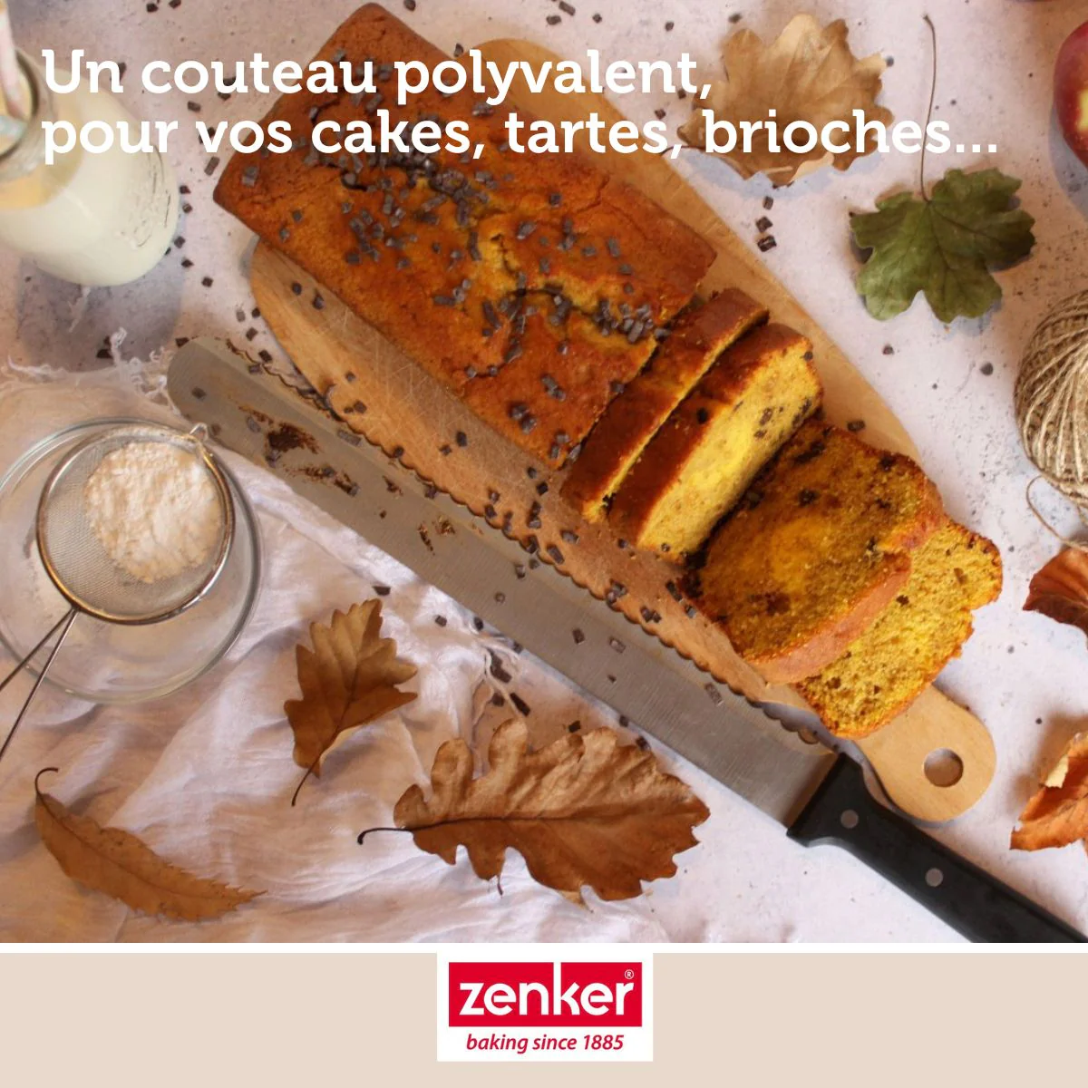 Couteau professionnel pour gâteau 30 cm Zenker Smart Pastry - Image 6
