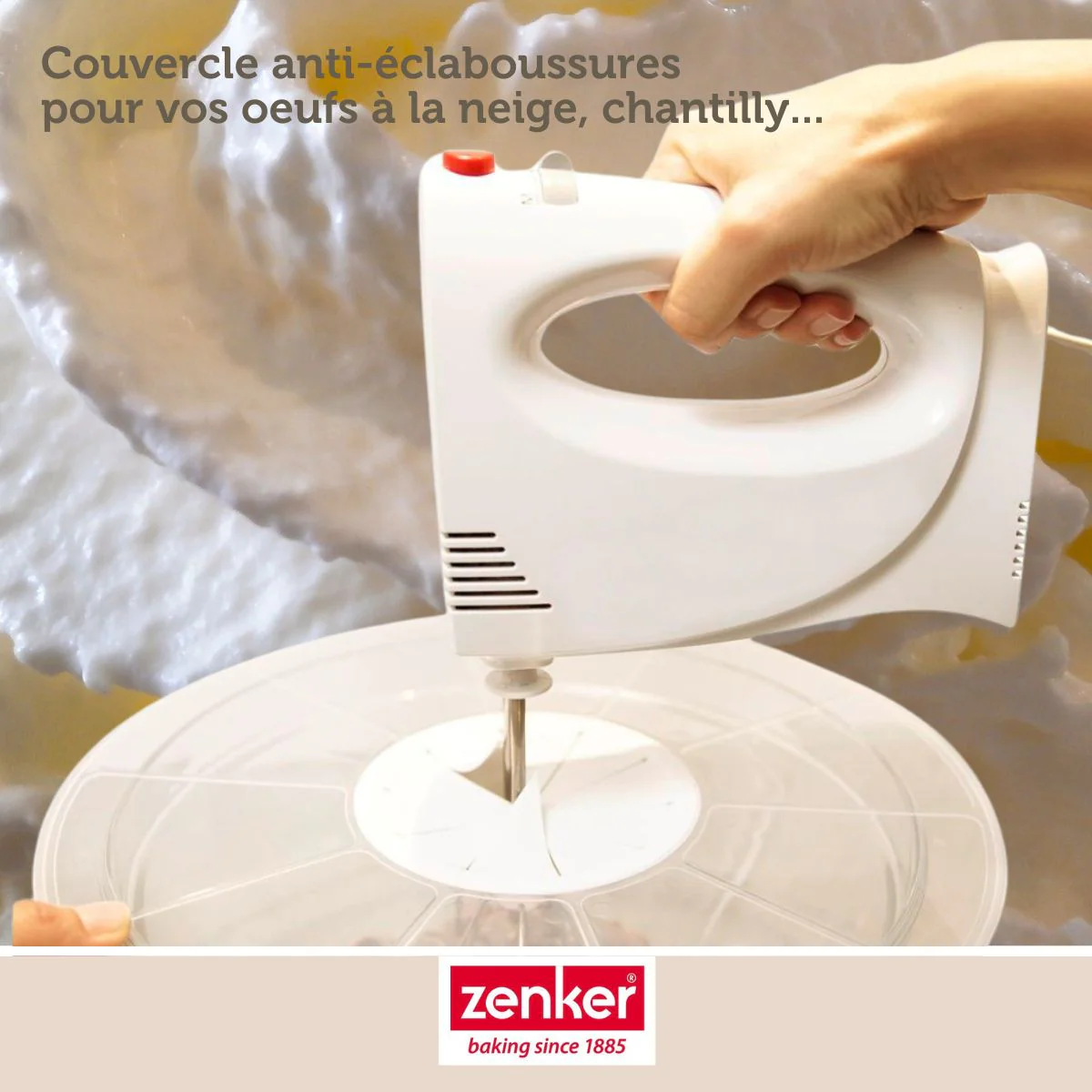 Couvercle anti projections 30 cm Zenker Smart Pastry - Image 4