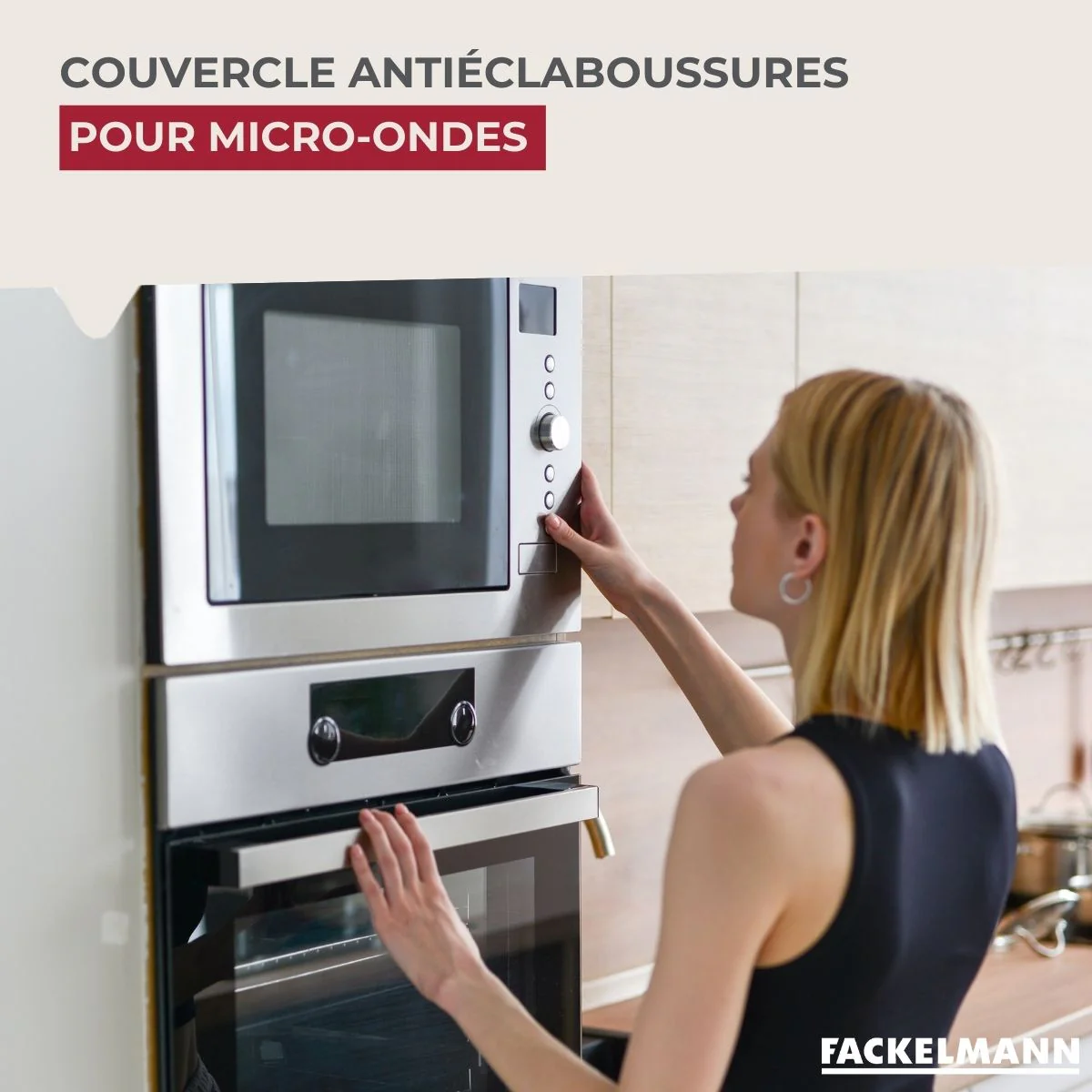 Couvercle pour micro-ondes Fackelmann - Image 2