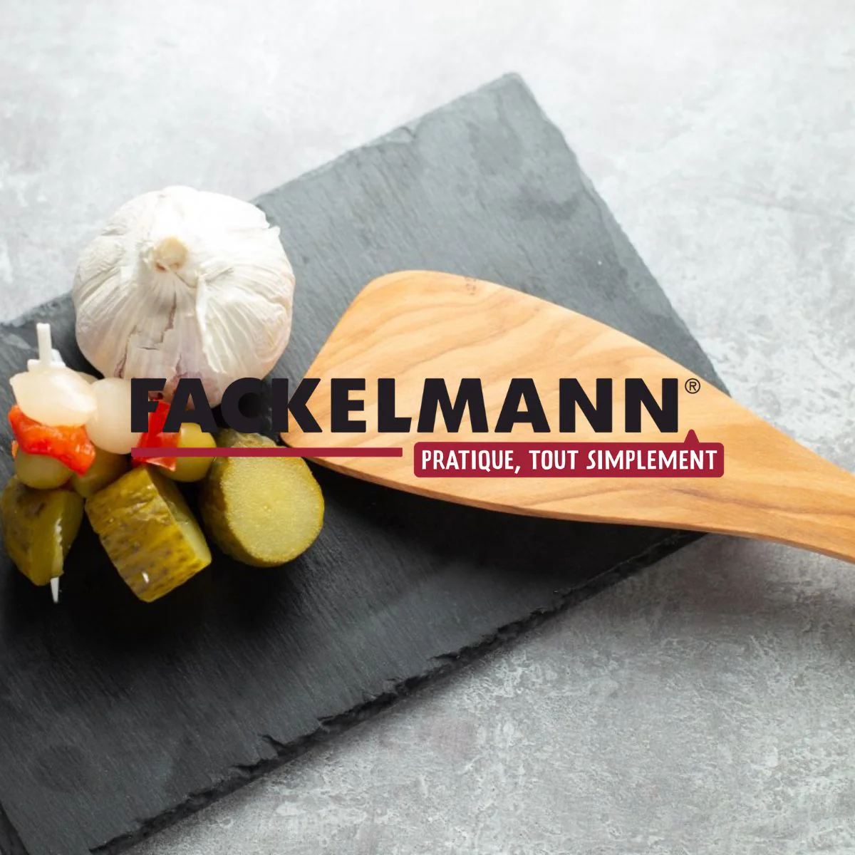 Couverts à salade Fackelmann Édition Bois d'olivier - Image 6
