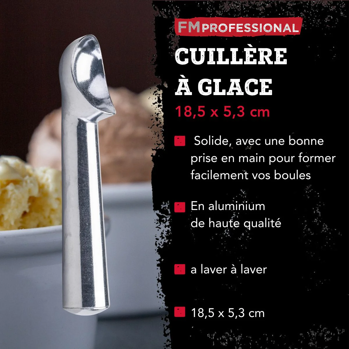 Cuillère à glace FM Professional - Image 3