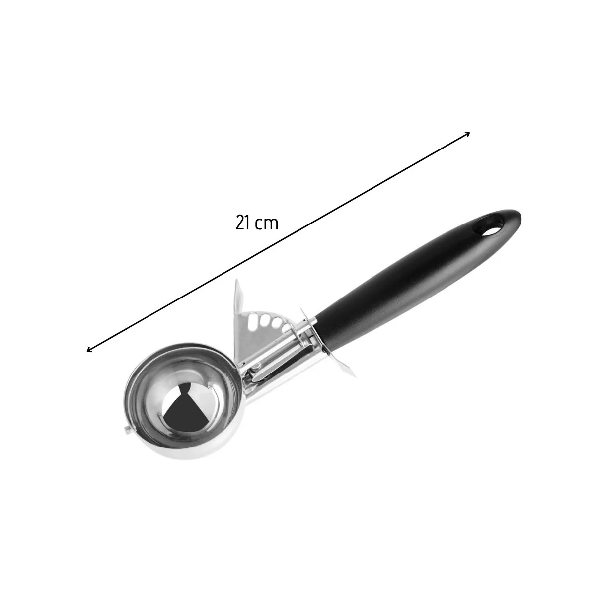 Cuillère à glace avec fonction éjection 21 cm Fackelmann Basic - Image 3