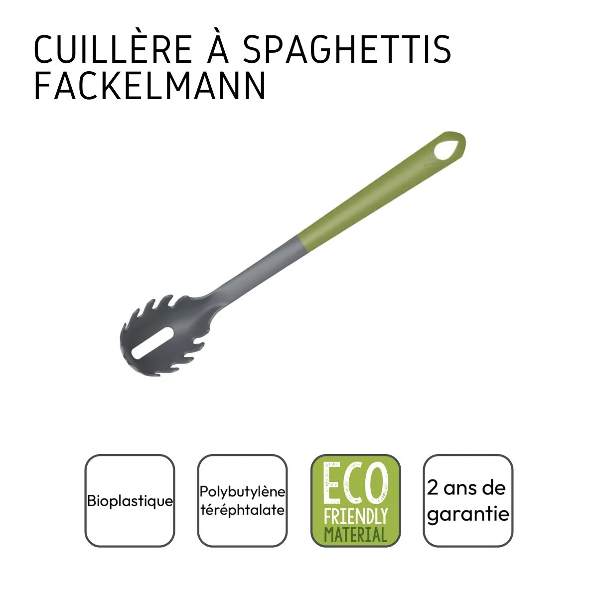 Cuillère à spaghettis avec fonction dosage Fackelmann Gamme Zéro - Image 4
