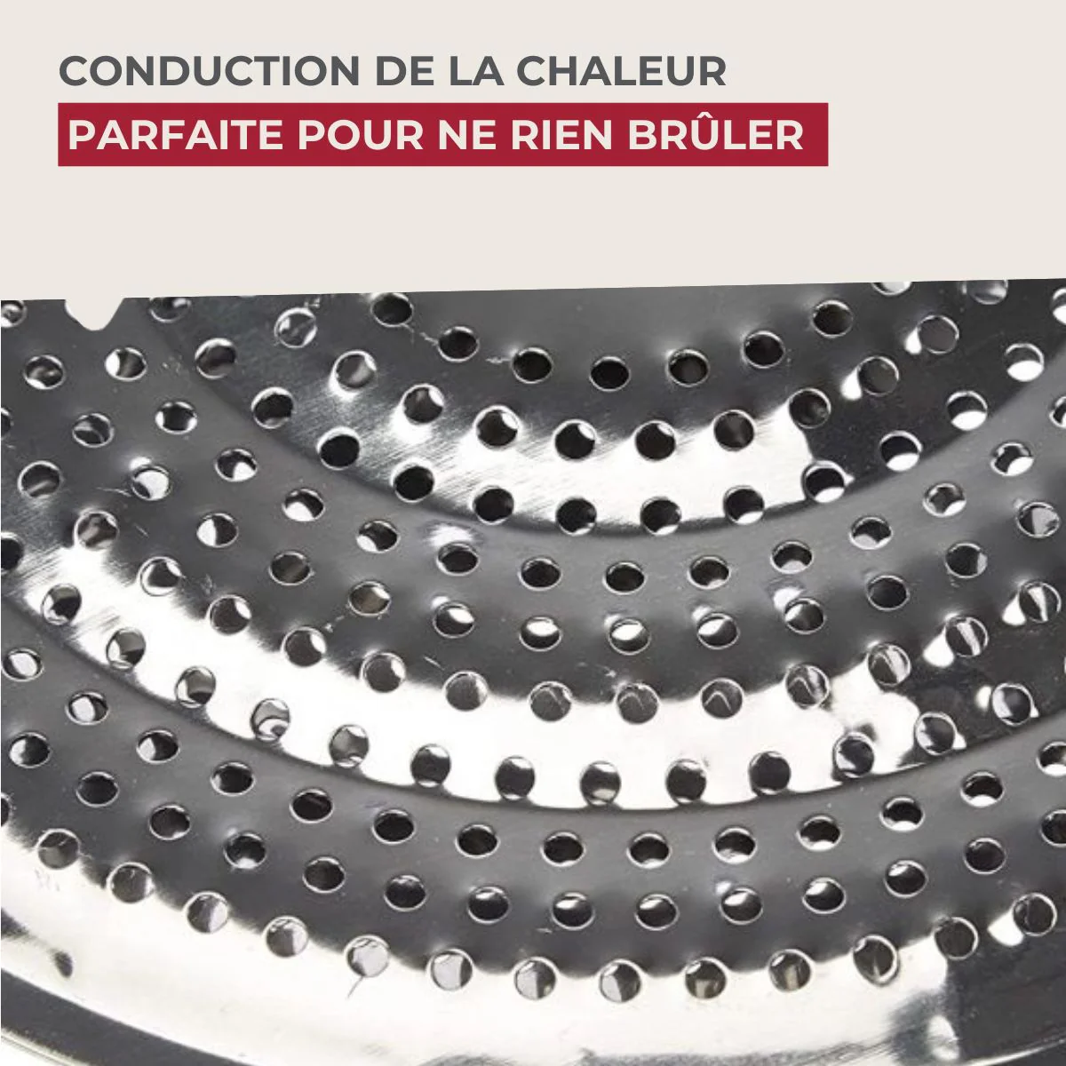 Diffuseur de chaleur pour plaque de cuisson gaz Fackelmann - Image 6