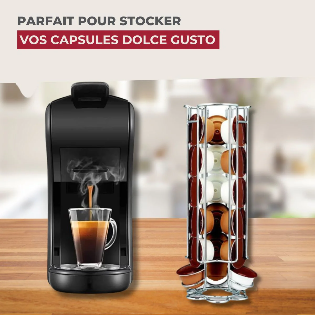 Porte capsules Dolce Gusto® Fackelmann - Image 4
