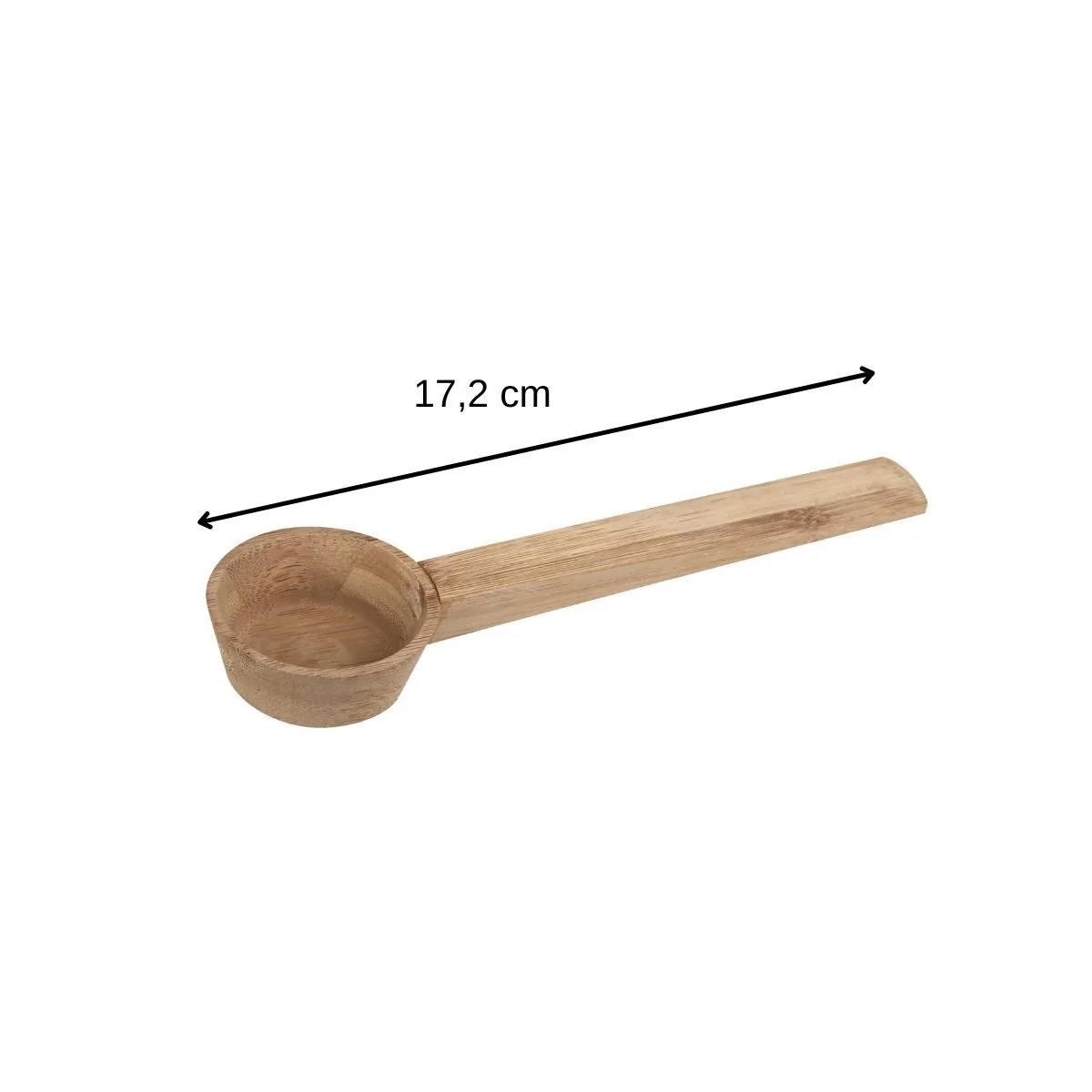 Dose cuillère à café en bambou Fackelmann - Image 3