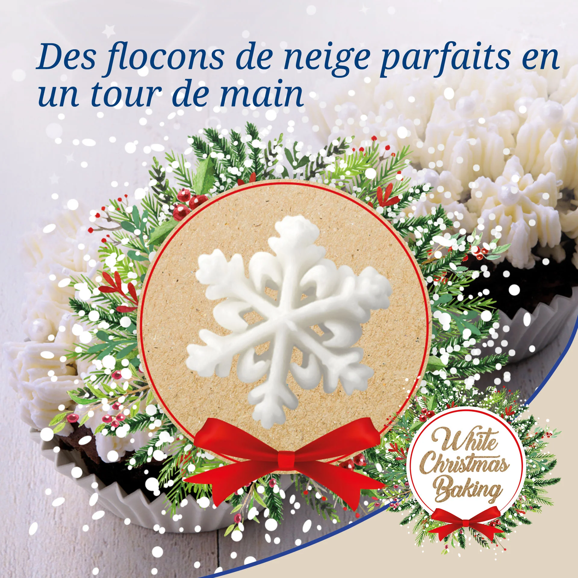 Lot de 4 poches à douille et embout flocon de neige en inox Dr.Oetker Baker Edition - Image 3