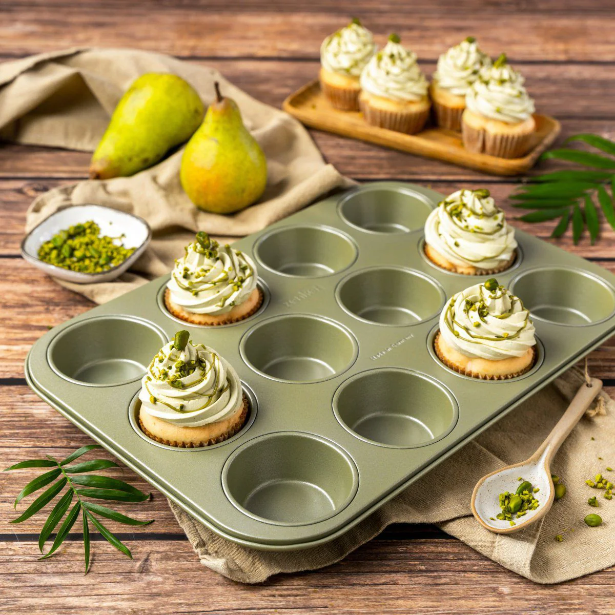 Ensemble 2 pièces spécial muffins Zenker Green Vision - Image 5