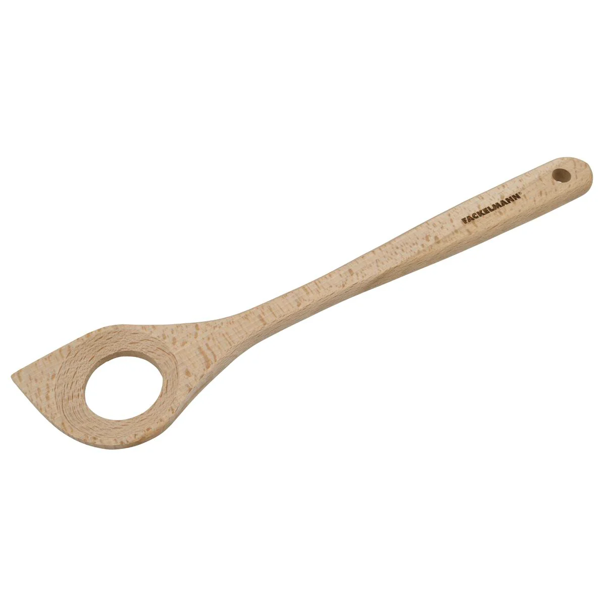 Ensemble de pince, spatule et cuillères en bois FSC Fackelmann Nature - Image 11