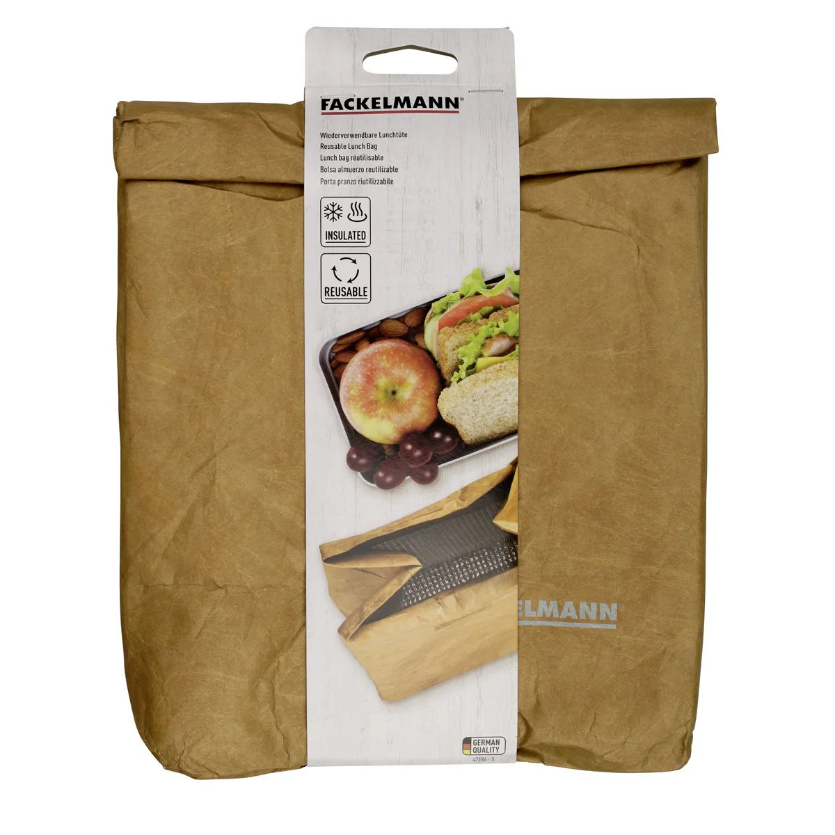 Lot de 2 lunch bags isothermes 30 cl avec 2 ustensiles de cuisine Fackelmann Move - Image 5
