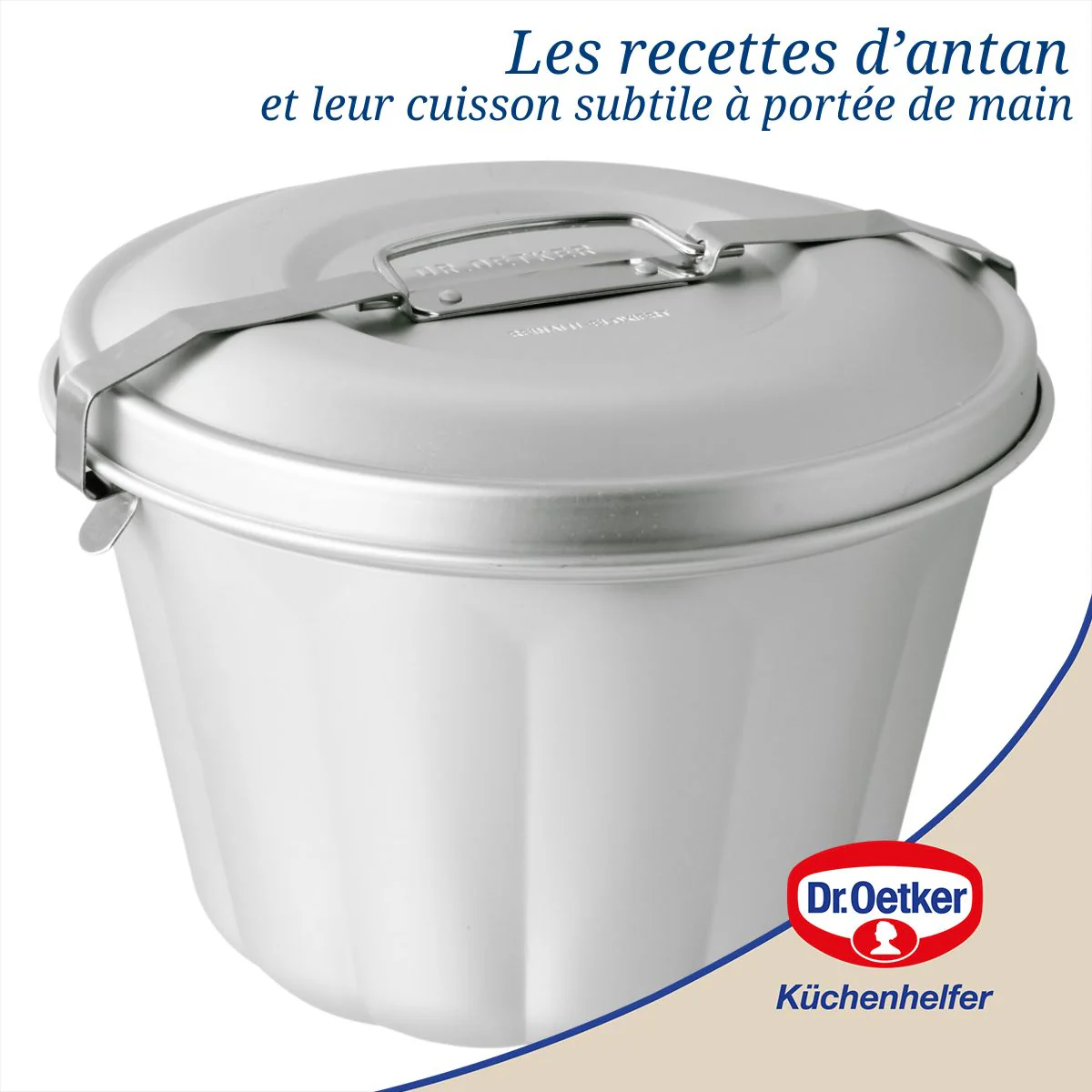 Lot de 2 moules à gâteaux 21/21 cm en aluminium Dr Oetker Back Freude - Image 4