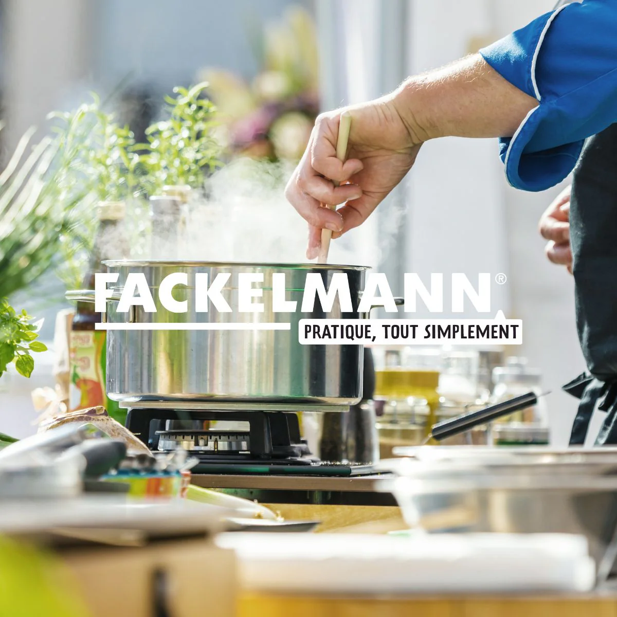 Ensemble de 2 Passoires inox 24 cm avec anses Fackelmann - Image 6