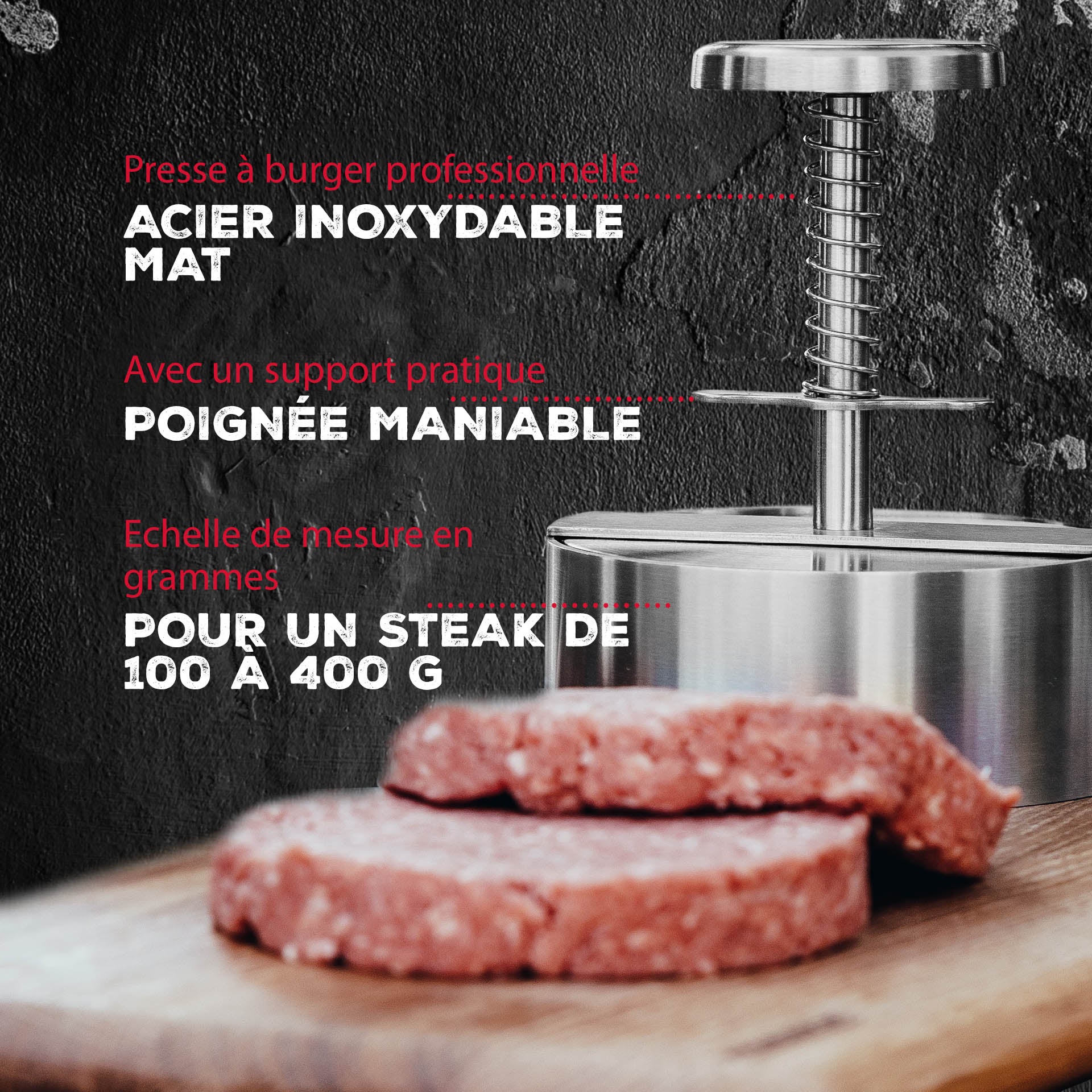 Ensemble de 2 pièces pour hamburger FM Professional - Image 2