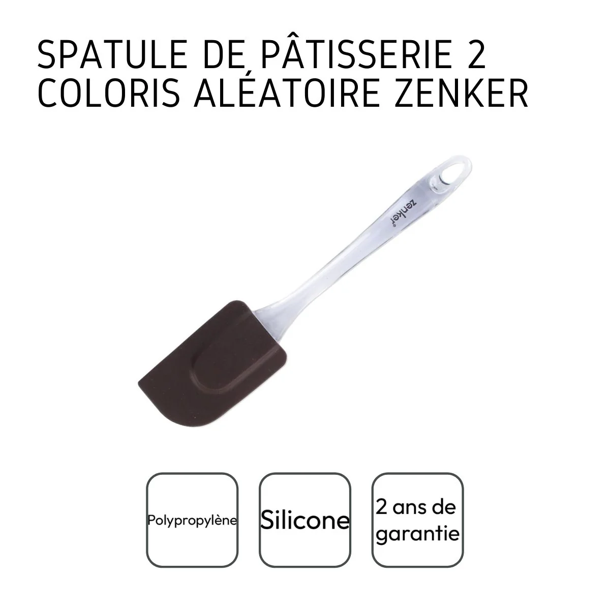 Ensemble de 2 Spatules de cuisine et de pâtisserie 26 cm Zenker Smart Pastry - Image 4