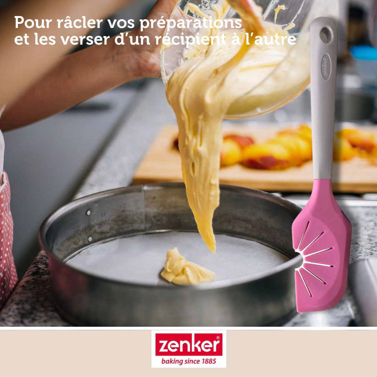 Set de 2 spatules pâtisserie en silicone Zenker Smart Pastry - Image 4