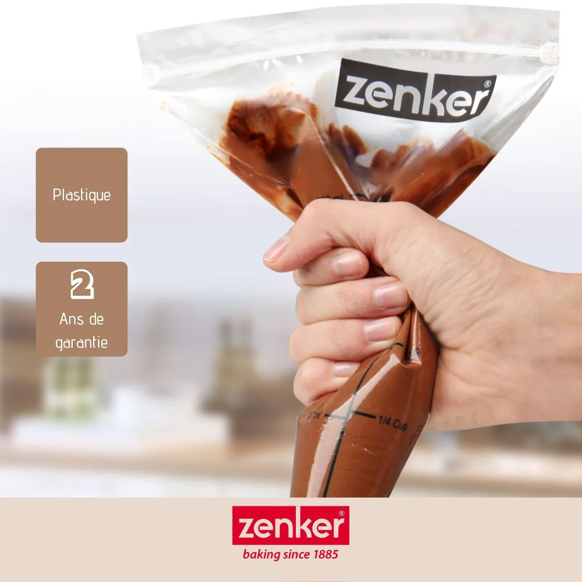 Set de 2 poches à douilles professionnelles Zenker Smart Pastry - Image 4
