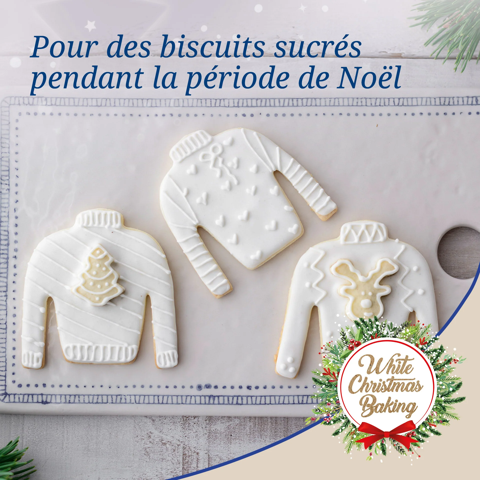 Ensemble de 3 emporte-pièces "Pull de Noël" Dr.Oetker Baker Edition - Image 4