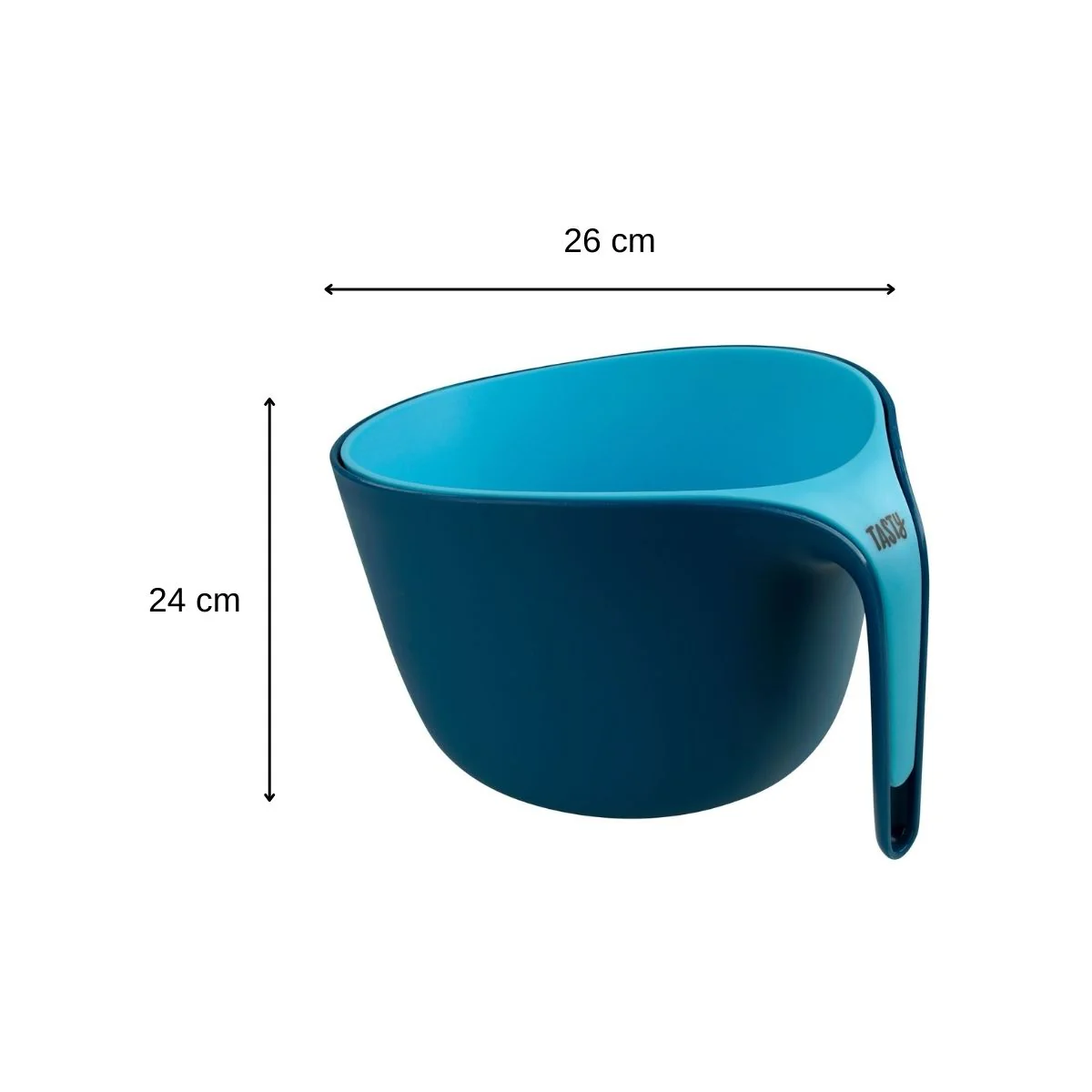 Ensemble de bol et passoire clipsable 26 cm Tasty Core - Image 3