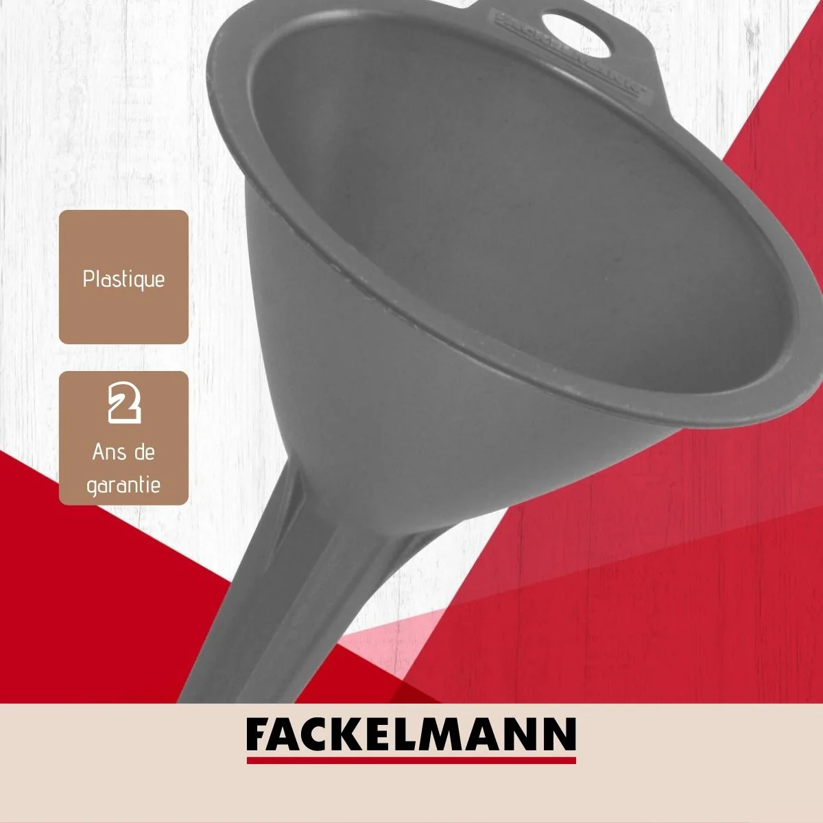 Entonnoir de cuisine en plastique 9 cm Fackelmann Basic - Image 4