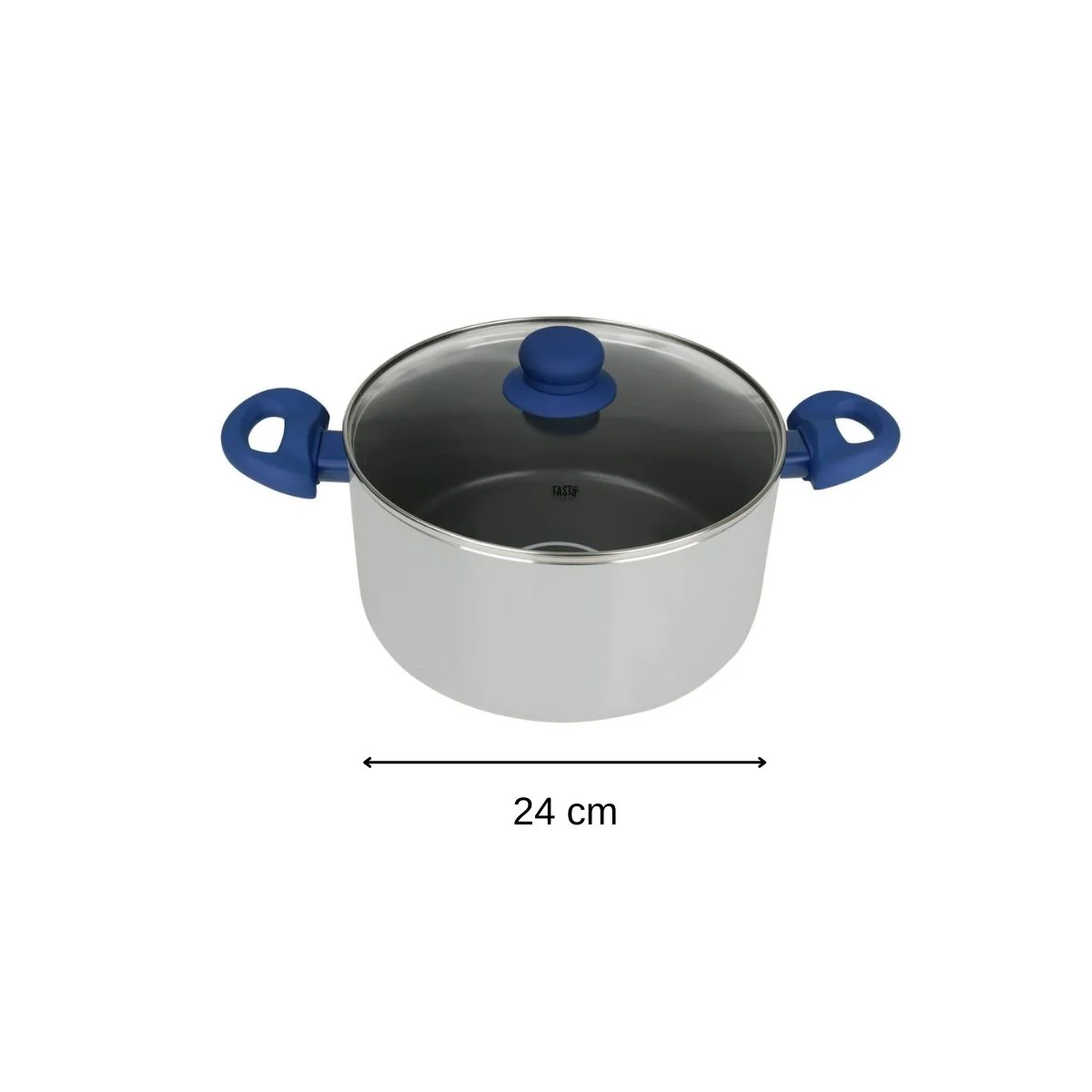 Faitout avec dosage d'huile et couvercle 24 cm Tasty Casserole - Image 3
