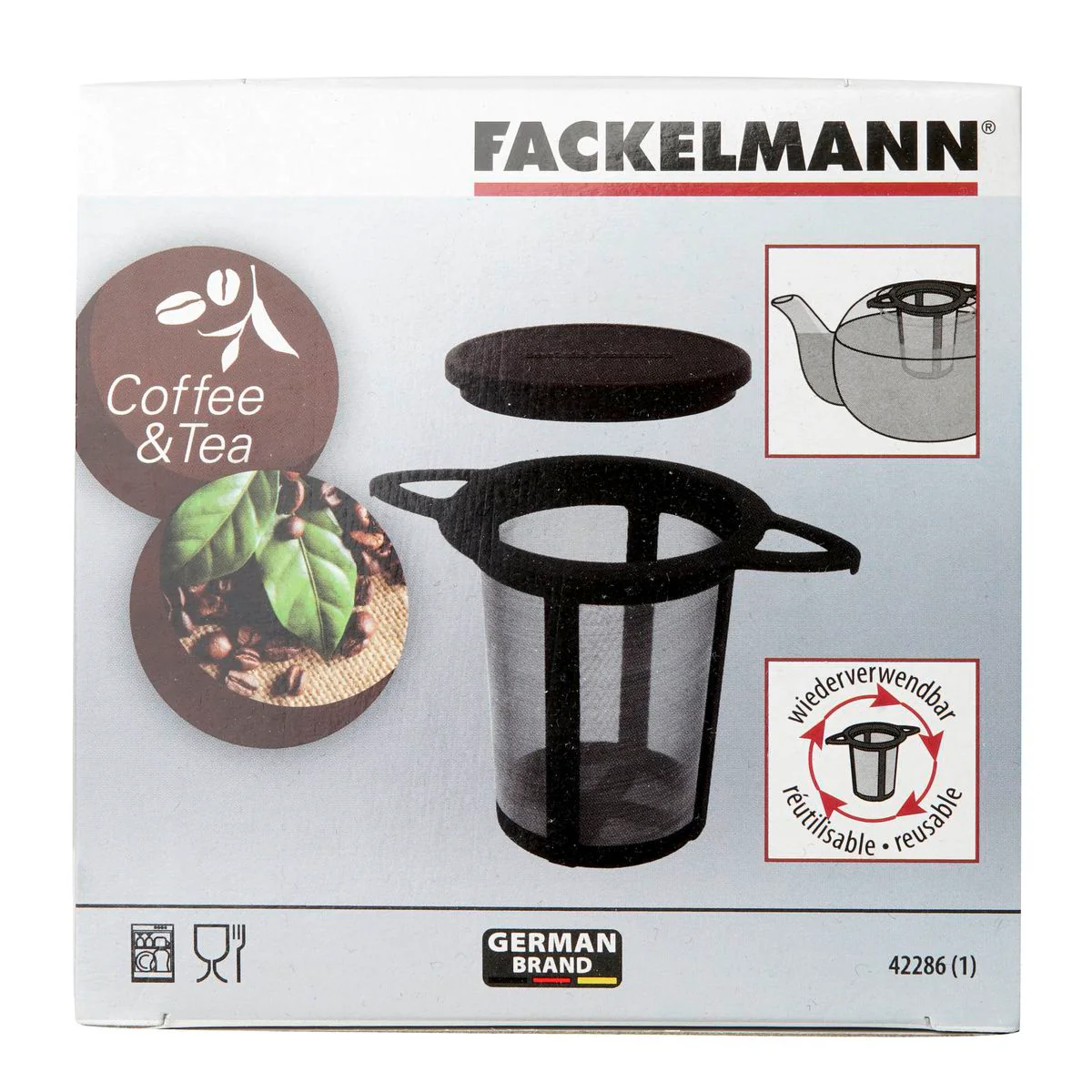 Filtre à thé réemployable pour théière et tasse à thé Fackelmann - Image 13
