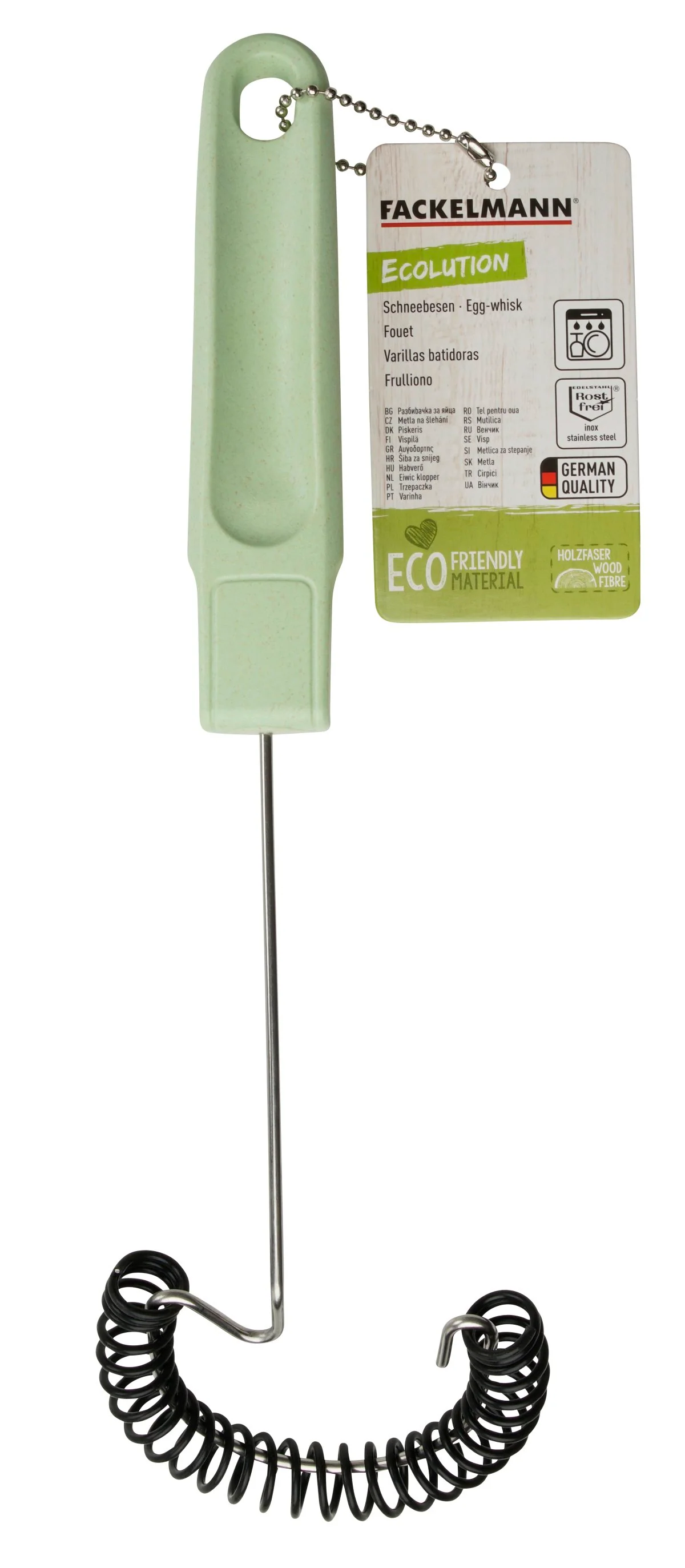 Fouet cuillère spirale 27 cm Fackelmann Ecolution - Image 2