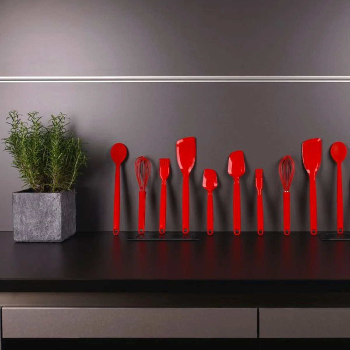 Fouet de cuisine et pâtisserie en silicone 26 cm Dr. Oetker Flexxibel Love - Image 6